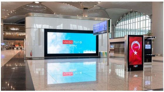 Фабрика Шэньчжэня экрана СИД Signage цифров встряхивания большого экранного дисплея СИД пользы аэропорта анти-